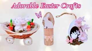 Cute Easter DIY Decor 🐇 Craft Ideas to Make & Sell 🥕 Handmade Gifts, Whimsy Shabby Chic Decorations