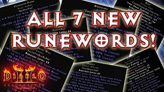 First New Runewords in 10 Years! D2R Patch 2.4 - Diablo 2 Resurrected