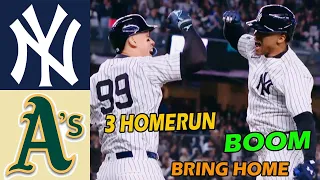 Yankees vs. Athletics Game Highlights , Apr 23 2024 | MLB Season 2024