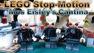 Lego Stop Motion #3 - Mos Eisley's Cantina - LEGO 75052