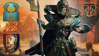 DOES SETTRA RULE TODAY? Tomb Kings vs Bretonnia - Total War Warhammer 3