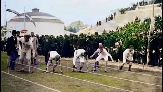 The Very First Modern Olympics (1896) ~ Film & Pictures | Colorized