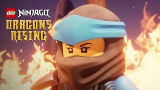 NINJAGO Dragons Rising | Nya & Kai Reunited!