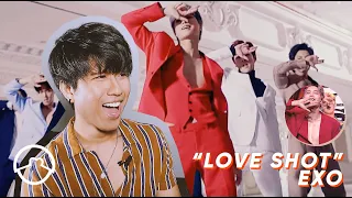 Performer Reacts to EXO "Love Shot" MusicBank Performance + MV + KAI Fancam