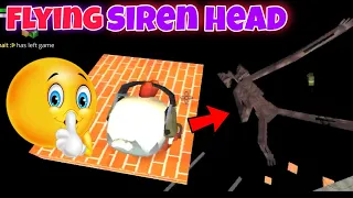 flying siren head in chicken gun game 😱|| new glitch|| how to fly siren head?