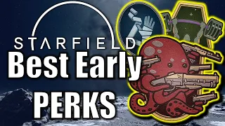 The BEST EARLY PERKS In Starfield (Get OP FAST)