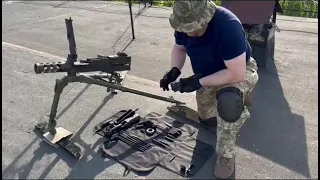 @ Browning M2 HB Неповне розбирання та збирання кулемету.