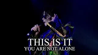 YOU ARE NOT ALONE - This Is It - Soundalike Live Rehearsal - Michael Jackson