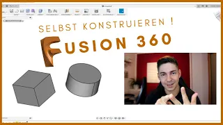 Fusion 360 (kostenlos) | konstruiere einfach deine eigenen 3D-Modelle! (Tutorial für Anfänger)