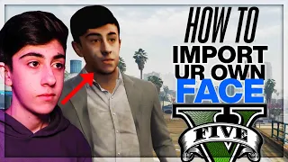 HOW TO PLAY AS YOURSELF IN GTA V! (PLAY WITH UR OWN HEAD) [TUTORIAL] | Zane Burko