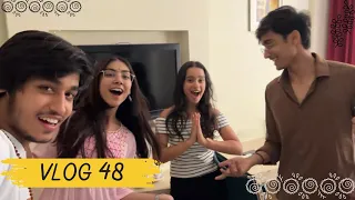 Reel ke peeche ka struggle 😵‍💫 - VLOG 48   @TanishkaBahl @bharatchandak11 @ananyasharmamusic_