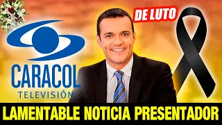 🔴¡ ULTIMA HORA ! HACE UNAS HORAS PRESENTADOR de noticias caracol JUAN DIEGO ALVIRA Se viste de LUTO