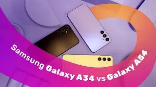 Samsung Galaxy A34 VS Samsung Galaxy A54 🔥 Обзор + ТЕСТ КАМЕРЫ