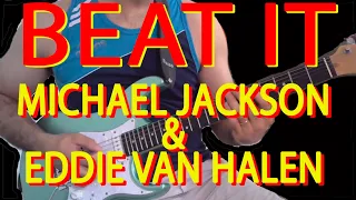 BEAT IT - MICHAEL JACKSON & EDDIE VAN HALEN