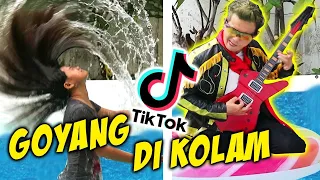 DRAMA | JOGET TIKTOK VIRAL DI KOLAM RENANG AYAH vs ANAK, DIKIRA GILA😫|  Parodi Lucu| CnX Adventurers