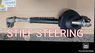 2010-2017 AUDI Q5 STEERING SHAFT REPLACEMENT.