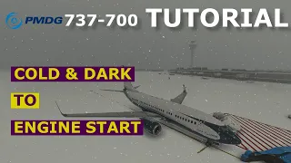 PMDG 737-700 Cold & Dark To Engine Start | Learn In Just 27mins! FlyEte Pro