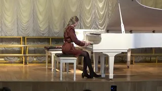 Паска Виктория - Ф. Бургмюллер, Op. 105, Этюд №1, C dur