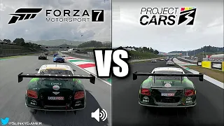 Project CARS 3 vs Forza Motorsport 7 - Graphics and Sound Comparison Gameplay