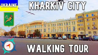 KHARKIV, UKRAINE - Chuyến tham quan ảo đến Quảng trường Hiến pháp