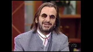 Ringo Starr, Max Weinberg on Donahue, 1995