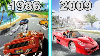 OutRun Game Evolution (1986 - 2009)