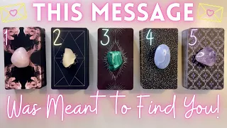 This Message was Meant to Find You with ☮️ & 💗| PICK A CARD🔮 In-Depth Tarot Reading✨