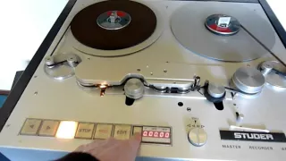 Amazing audio quality from Studer A80; demo with live audio