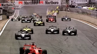 F1 2001 Brazilian Grand Prix Review Highlights