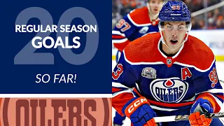 Ryan Nugent-Hopkins' First 20 Goals of 22/23 NHL Regular Season