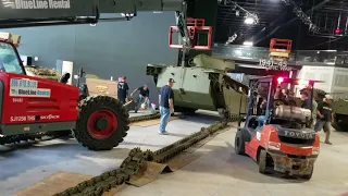 USABOT - Collings Foundation  LVT Tracks and   Borgward Demolition Vehicle