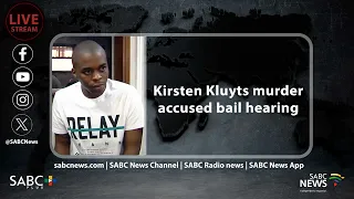 Kirsten Kluyts Murder I Accused Bafana Mahungela bail hearing
