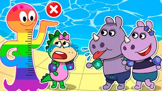 💦 Sparkle vs the Tallest Slide Ever! 😱 Pool Safety Tips & Fun Stories for Kids by Fire Spike