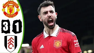 Manchester United vs Fulham 3-1 Extеndеd Hіghlіghts & All Goals 2023 HD - FA CUP