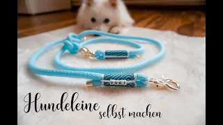 Hundeleine selbst herstellen | Dog Leash | Leinen | Tutorial | DIY | Japanspitz Yuki