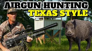 Airgun Hunting Hogs and Coyotes in Texas