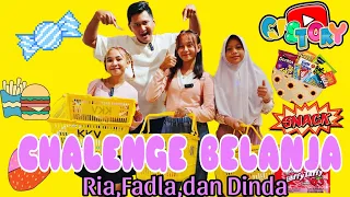 Challenge Blanja  bareng dinda,Ria dan Fadla #cjstory #karawang