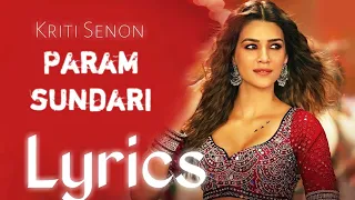 Param Sundari -Lyrics | Mimi | Kriti Sanon, Pankaj Tripathi | A. R. Rahman| Shreya | RR MUSIC CITY