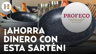 Profeco revela cuál es la sartén mexicana más barata y que no se le pega nada de comida