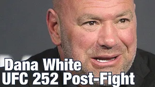 UFC 252: Dana White Post-Fight Press Conference