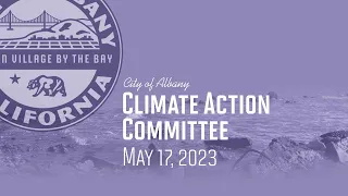 Climate Action Committee - May 17, 2023