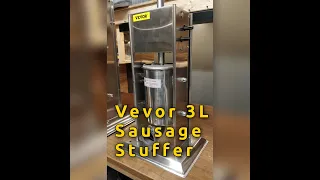 Vevor 3L sausage stuffer and Intbuying 5L sausage stuffer review and comparison