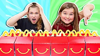 Don’t Choose the Wrong McDonald’s Happy Meal Slime Challenge! | JKrew