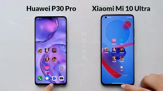 Xiaomi Mi 10 Ultra VS Huawei P30 Pro - Speed Test