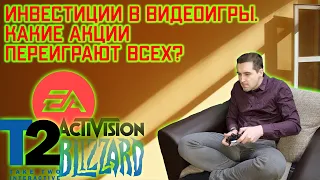 Акции разработчиков видеоигр. Большой разбор отрасли. Инвестиции в акции Blizzard, Take-Two и EA