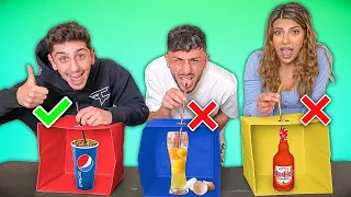 DON’T Choose the WRONG MYSTERY STRAW! **Challenge**