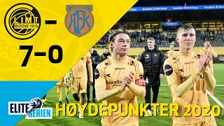 24. serierunde 2020 | Bodø/Glimt - Aalesund 7-0 | Høydepunkt 2020