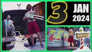 Street Dealers & Gun Van locations today January 3 2024 in GTA 5 (NEW Battle Rifle, No RAILGUN!!)