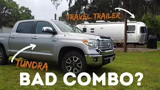 How our Tundra ACTUALLY Performed Towing our Travel Trailer