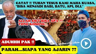 ADUHHH PAK‼️PARAH...SIAPA YG AJARIN TUHAN YESUS Bisa Menjadi Babi, Batu Api ??